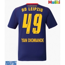 RB Leipzig Yan Diomande #49 Gostujuci Dres 2025-26 Kratak Rukav